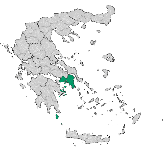 Регионы Греции. Аттика