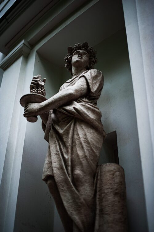 Дионис, боги Олимпа