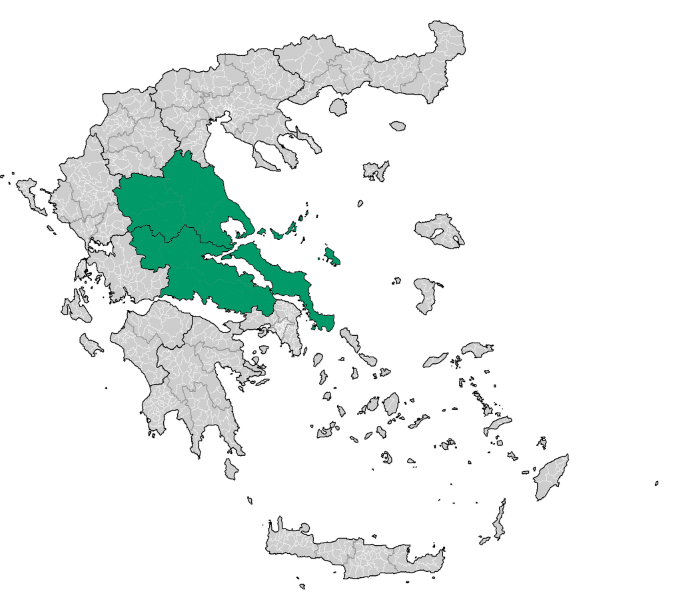 Фессалия и Центральная Греция, регионы Греции